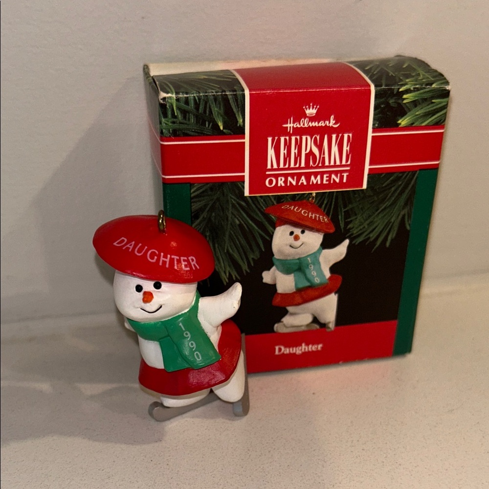 Daughter 1990 - Hallmark Keepsake Ornament